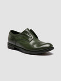 LEXIKON 012 - Green Leather Derby Shoes Women Officine Creative - 3