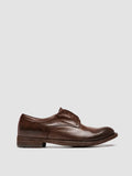 LEXIKON 012 - Brown Leather Derby Shoes - 0