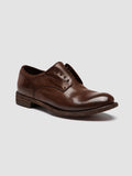 LEXIKON 012 - Brown Leather Derby Shoes - 2