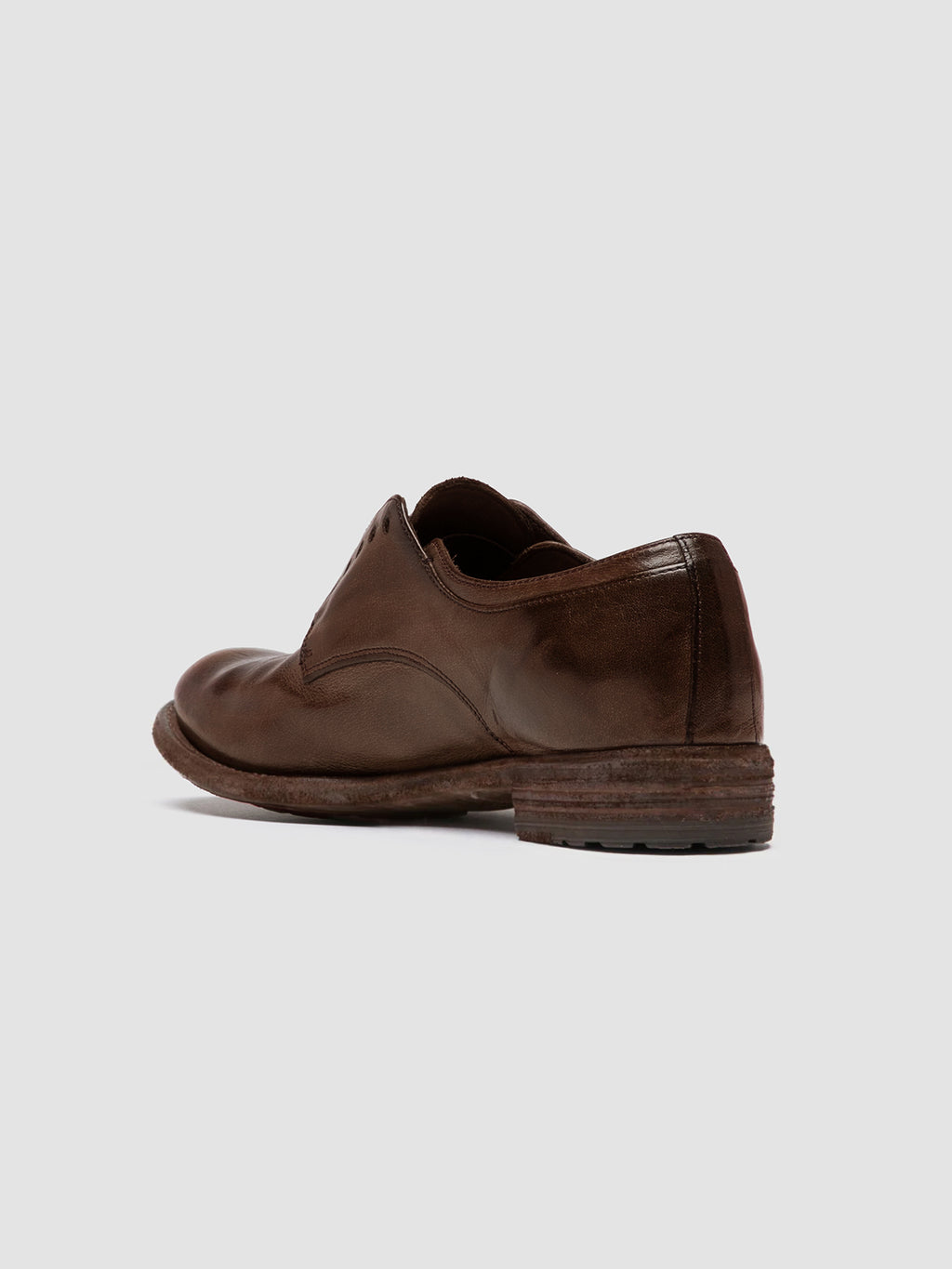 LEXIKON 012 - Brown Leather Derby Shoes - 3