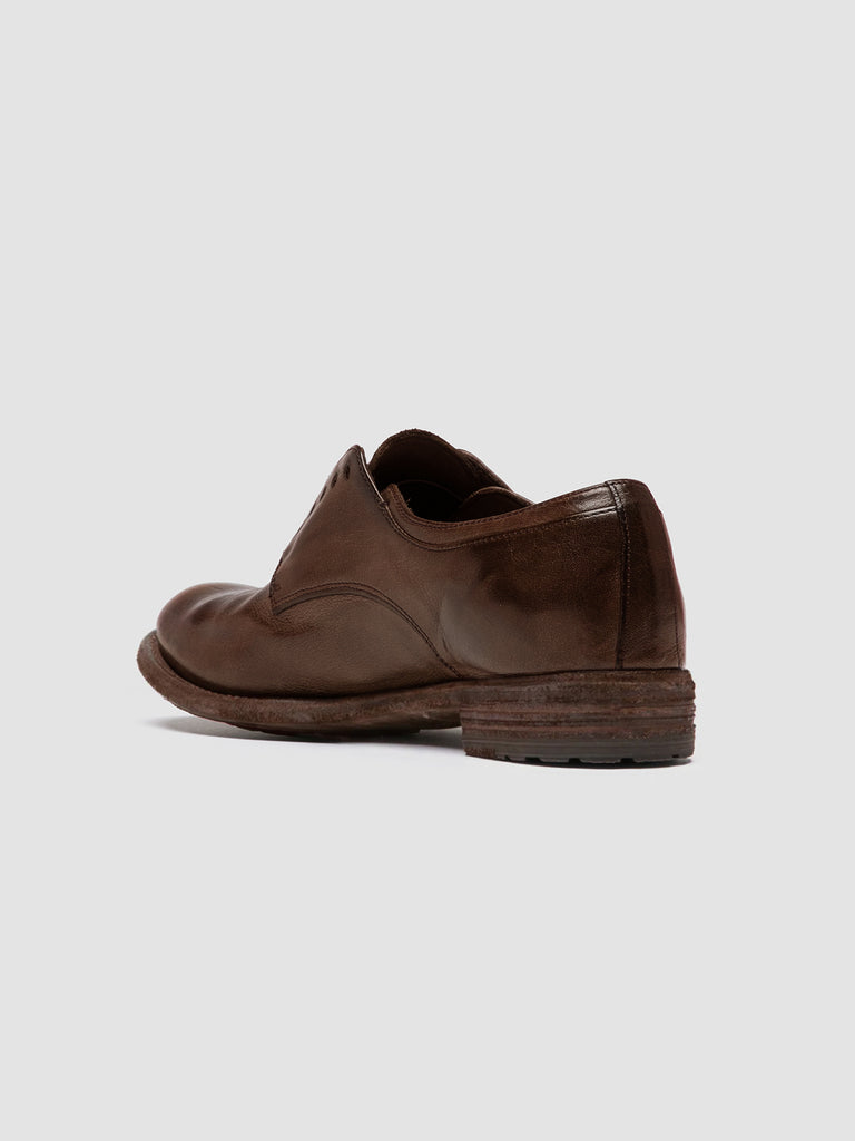 LEXIKON 012 - Brown Leather Derby Shoes