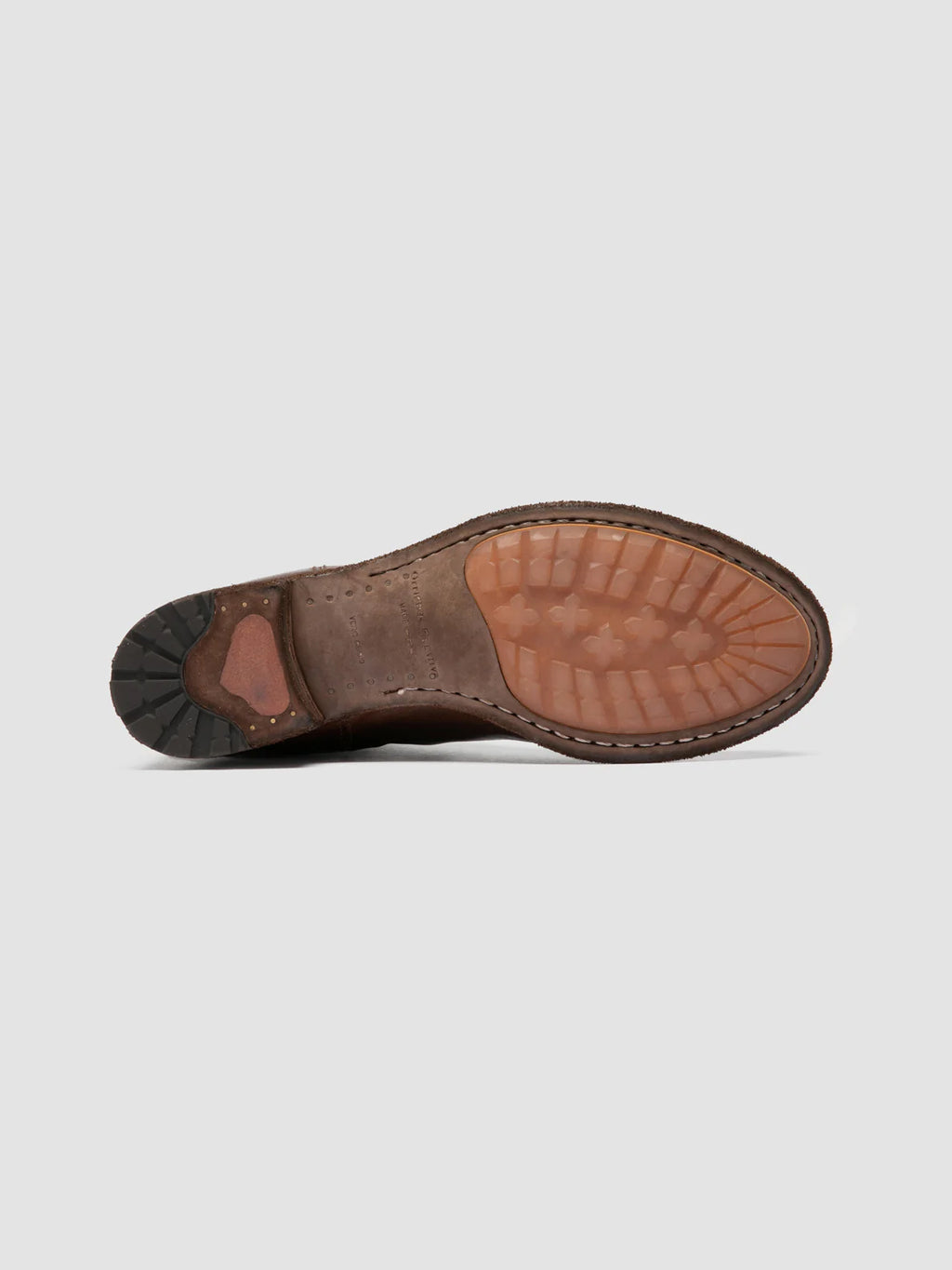 LEXIKON 012 - Brown Leather Derby Shoes - 4