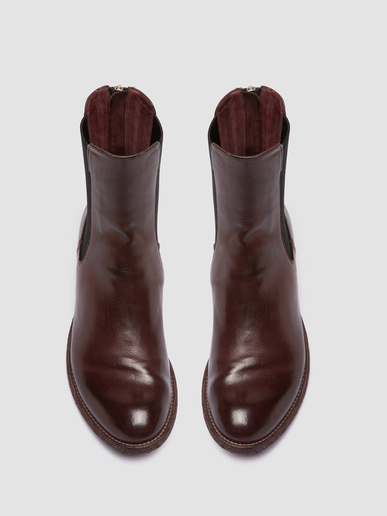 LEXIKON 073 Ignis Otto - Brown Leather Zip Boots
