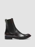 LEXIKON 073 CAffè - Black Leather Chelsea Boots Women Officine Creative - 1