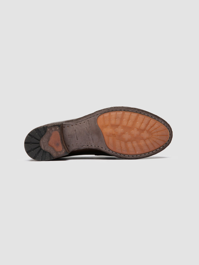 LEXIKON 140 - Dark Brown Leather Penny Loafers