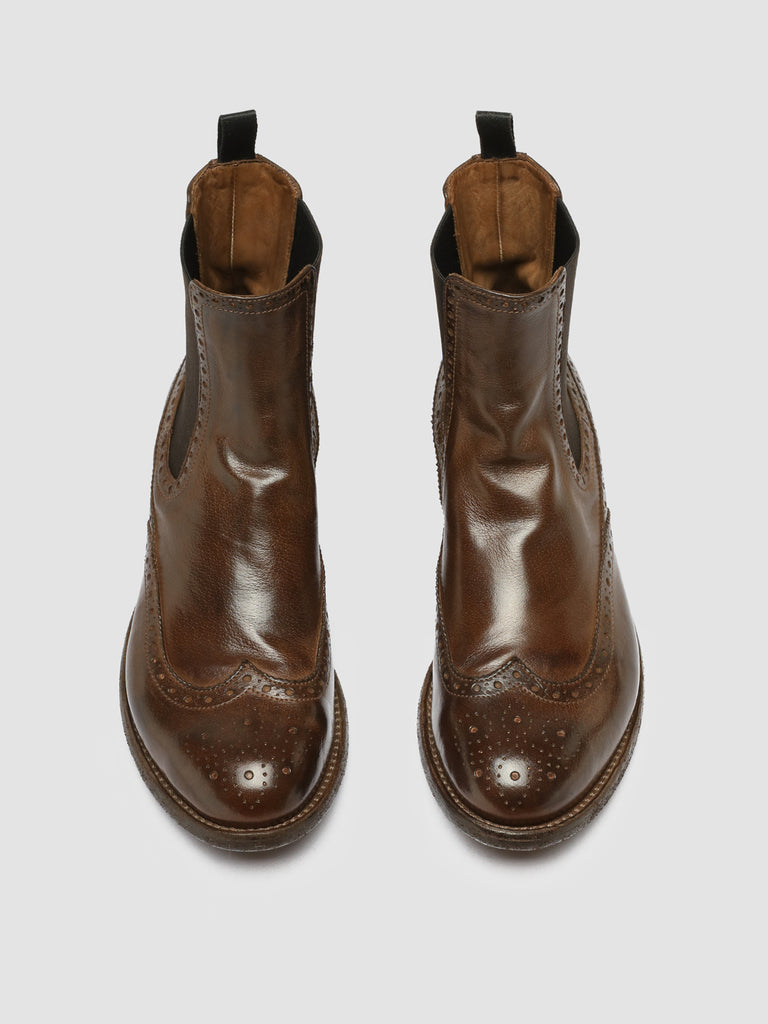 LEXIKON 151 - Brown Leather Chelsea Boots