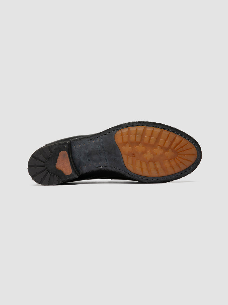 LEXIKON 158 - Black Leather Penny Loafers