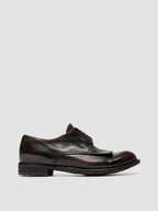 LEXIKON 159 - Dark Burgundy Leather Derby Shoes Officine Creative - 1