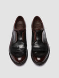 LEXIKON 159 - Dark Burgundy Leather Derby Shoes - 1