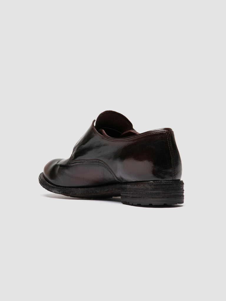 LEXIKON 159 - Dark Burgundy Leather Derby Shoes