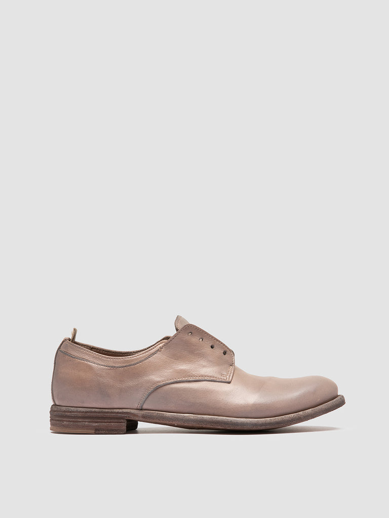 LEXIKON 501 - Ivory Leather derby Shoes