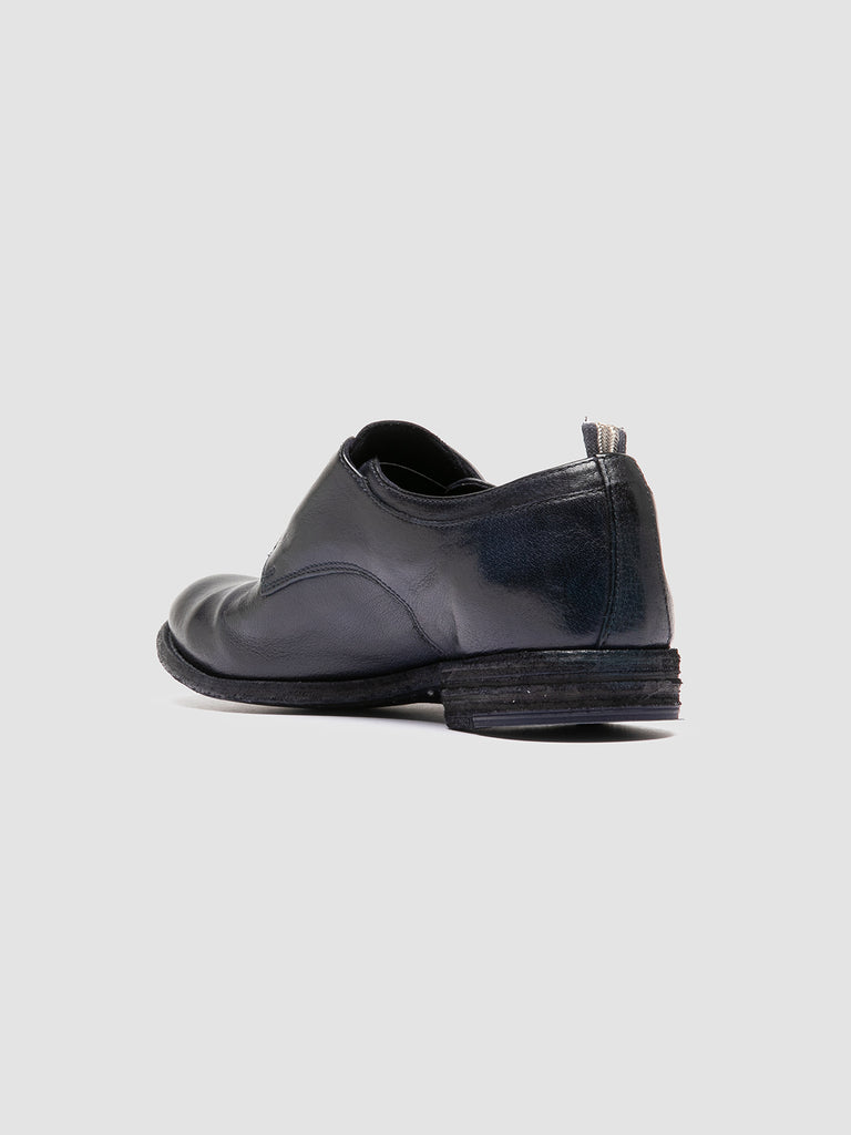 LEXIKON 501 - Navy Leather Derby Shoes