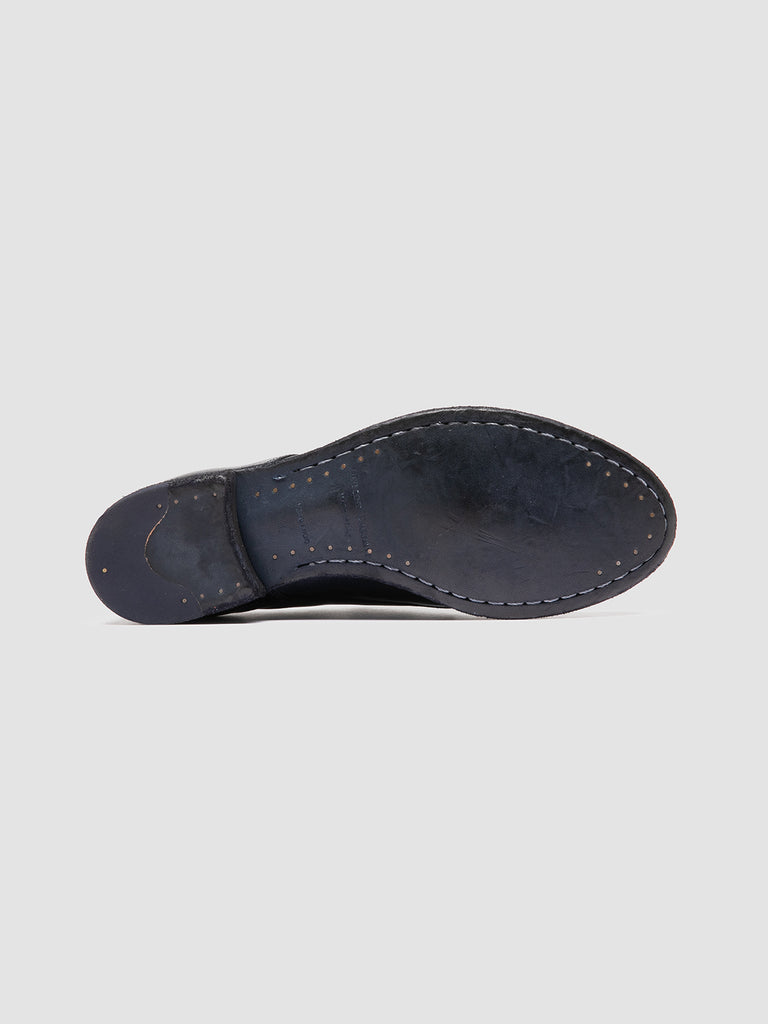 LEXIKON 501 - Navy Leather Derby Shoes