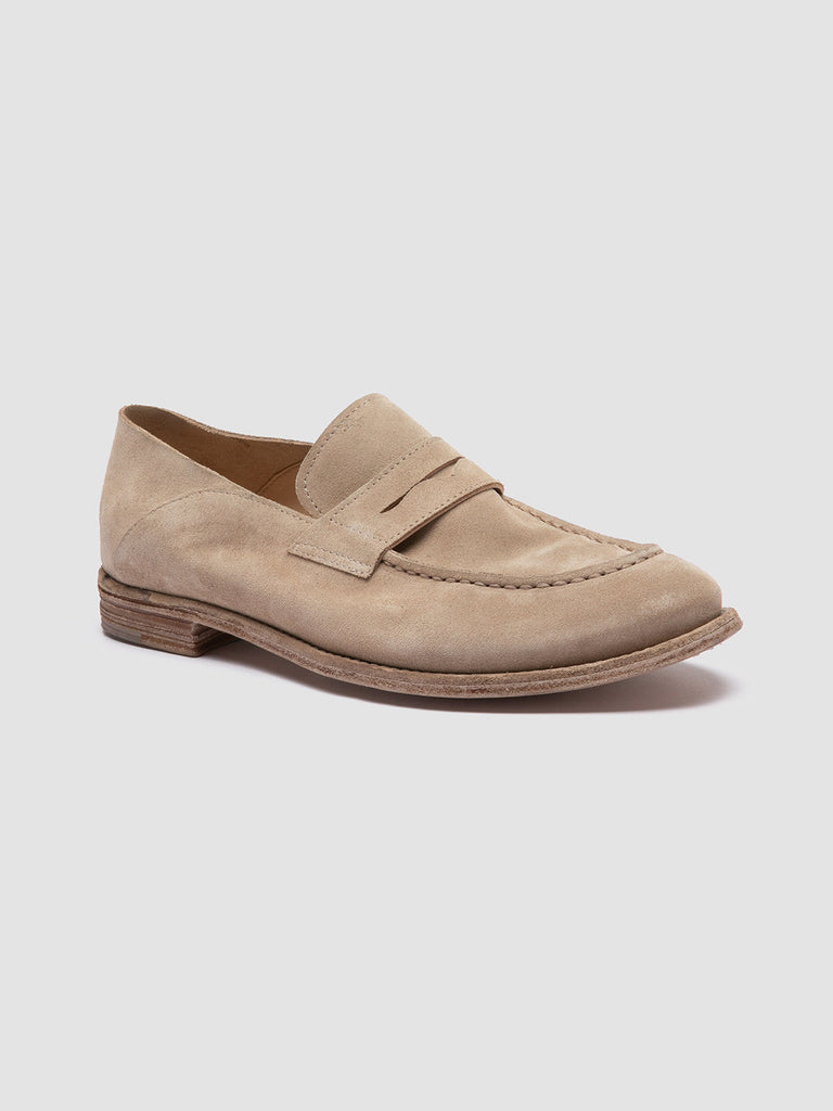LEXIKON 516 - Ivory Suede Loafers Women Officine Creative - 3