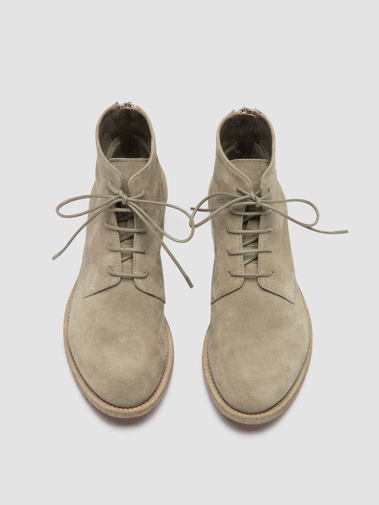 LEXIKON 539 - Gray Suede Lace-up Boots