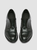 LEXIKON 012 Nero - Black Leather Derby Shoes Women Officine Creative - 2