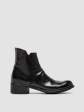 LIS 001 - Black Leather Zipped Boots Women Officine Creative - 1