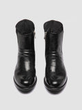 LIS 001 - Black Leather Zipped Boots Women Officine Creative - 2