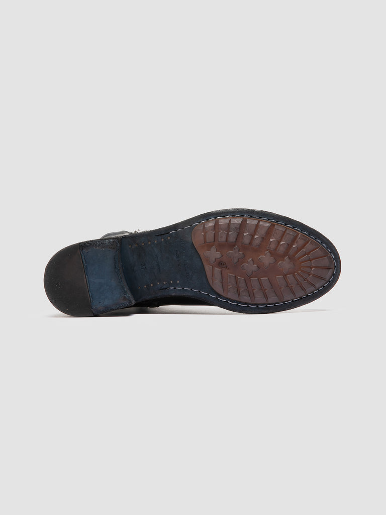 LISON 040 Supernero - Black Leather Zip Boots Women Officine Creative - 5