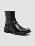 LISON 047 Nero - Black Leather Zip Boots Women Officine Creative - 3