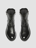 LISON 051 Nero - Black Leather Ankle Boots Women Officine Creative - 2