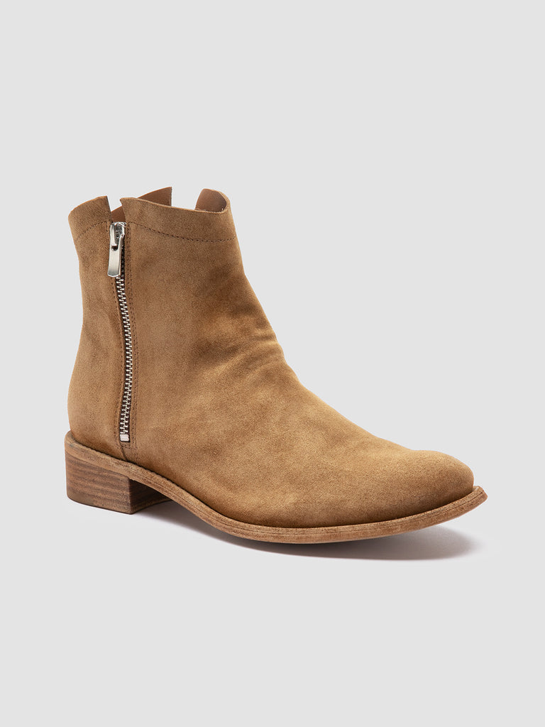 LISON 051 Alce - Brown Suede Ankle Boots Women Officine Creative - 3