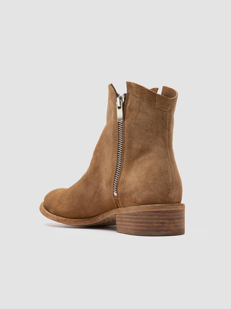 LISON 051 Alce - Brown Suede Ankle Boots Women Officine Creative - 4