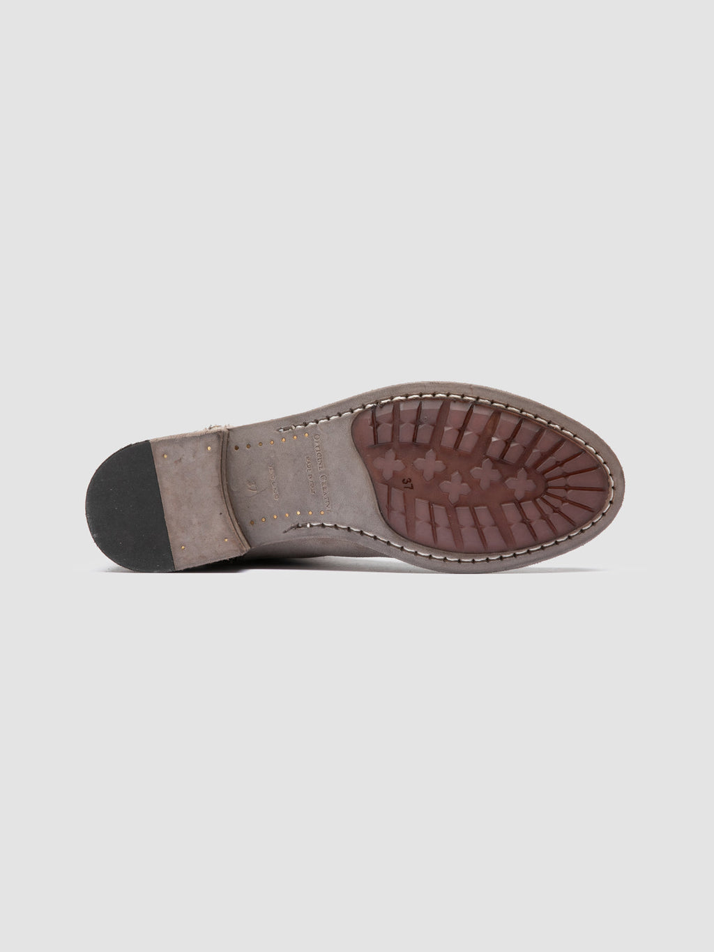 LISON 066 - Grey Suede Zipped Boots - 4