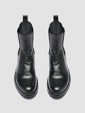 LORAINE 004 Nero - Black Leather Chelsea Boots Women Officine Creative - 2