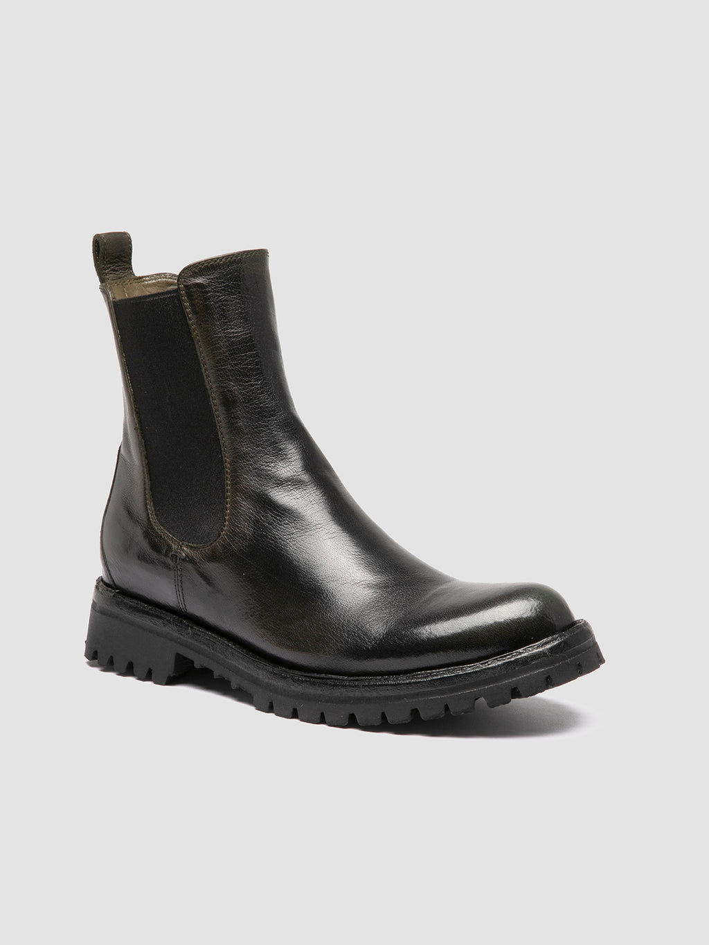 LORAINE 004 - Black Leather Chelsea Boots Women Officine Creative -3