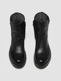 LORAINE 017 - BlackLeather Zip Boots