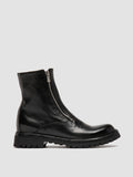 LORAINE 026 - Black Leather Zipped Boots Women Officine Creative -1