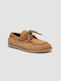 LOVE 101 - Beige Suede Boat Shoes