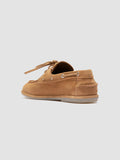 LOVE 101 - Beige Suede Boat Shoes