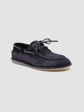 LOVE 101 - Blue Suede Boat Shoes