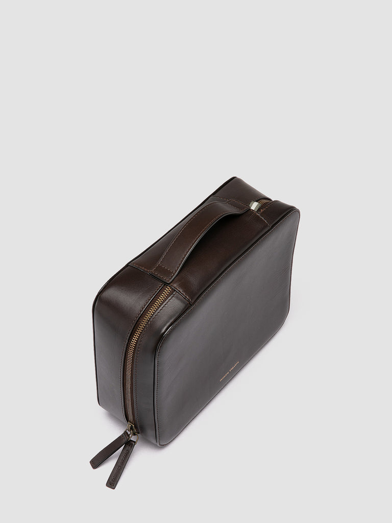 TRAVEL CASE - Brown Medium Bag-hover