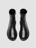 MARJORY 106 - Black Leather Zipped Boots - 1