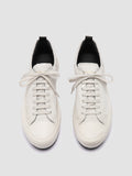 MES 009 - White Leather and Suede Low Top Sneakers Men Officine Creative - 2