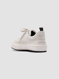 MES 009 - White Leather and Suede Low Top Sneakers Men Officine Creative - 4