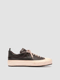 MES DD 001 - Dark Brown Leather Sneakers - 0