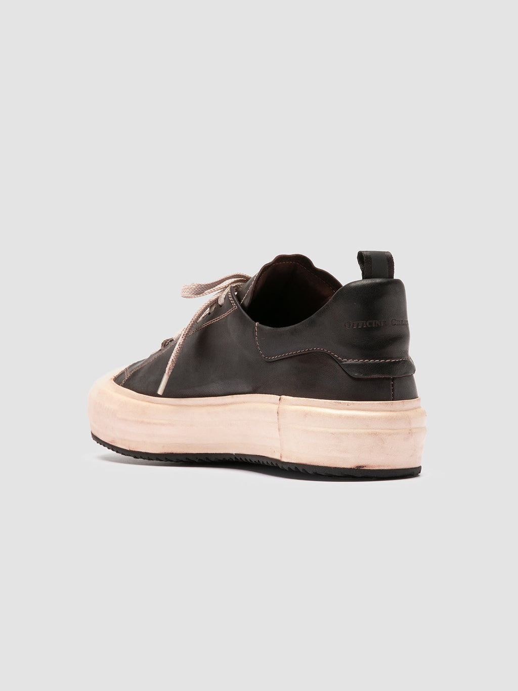 MES DD 001 - Dark Brown Leather Sneakers - 3