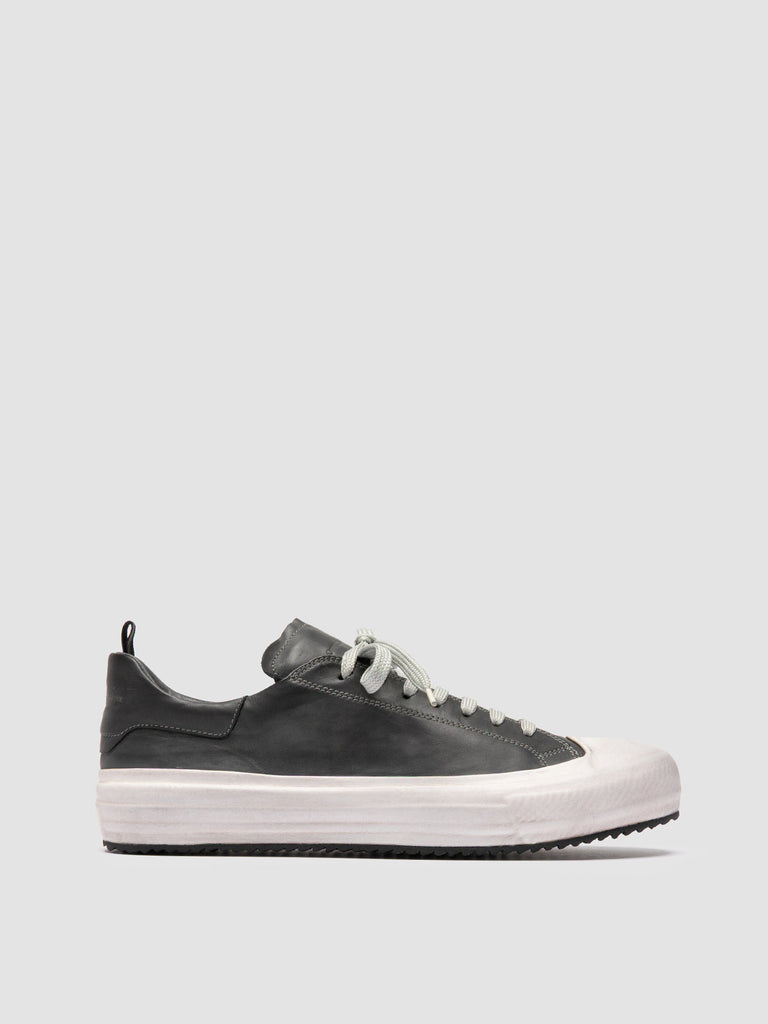 スニーカー Bepositive S2ARIA01LEV Sneakers Anniversary Leather - Man Zilli Men's Knit and Leather Sneaker – Blue Salon