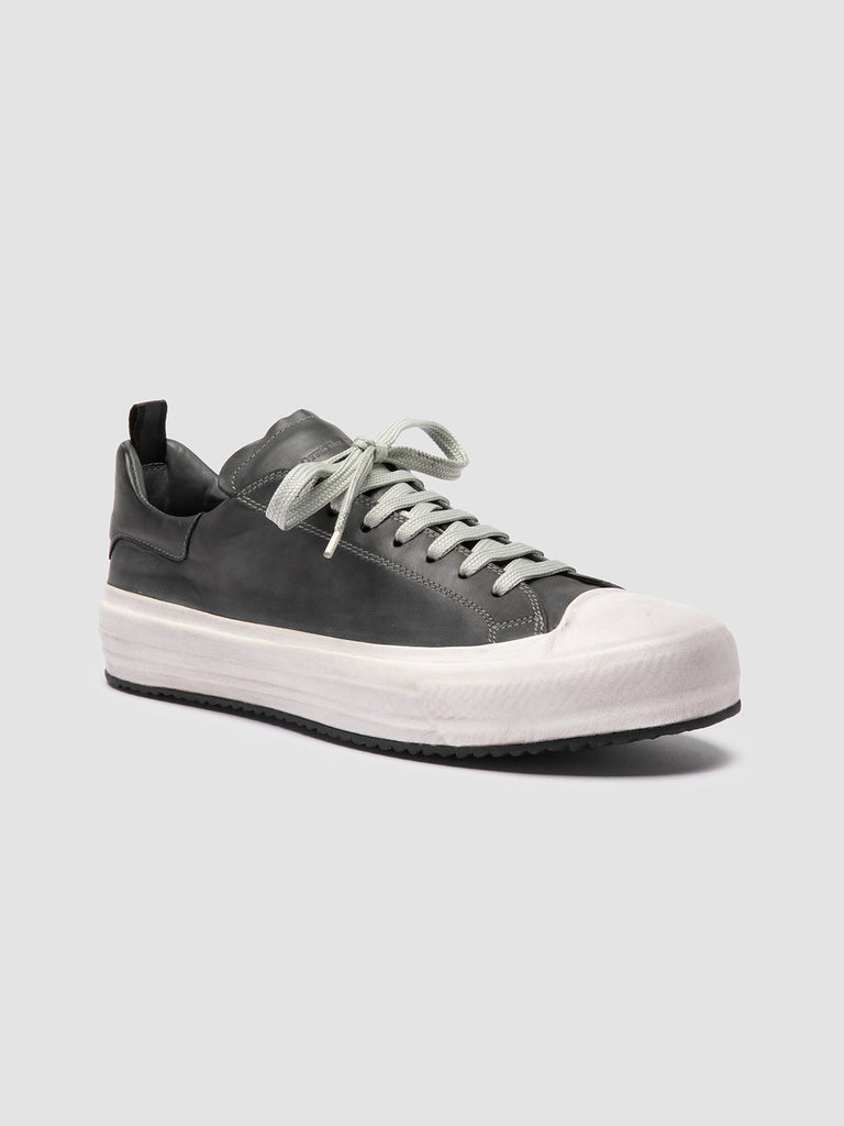 MES DD 001 - Dark Grey Leather  Sneakers