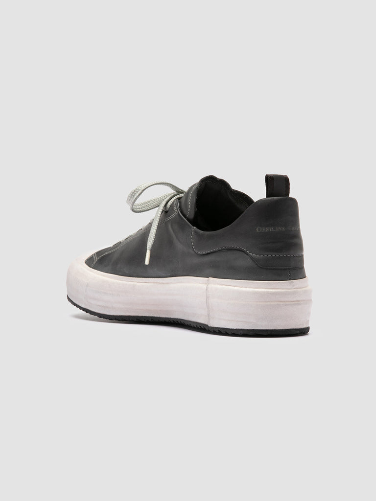 MES DD 001 - Dark Grey Leather  Sneakers