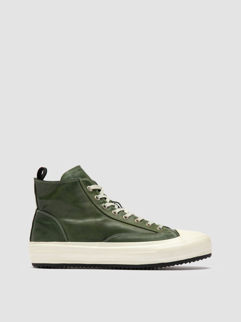 MES DD 002 - Green Leather Sneakers