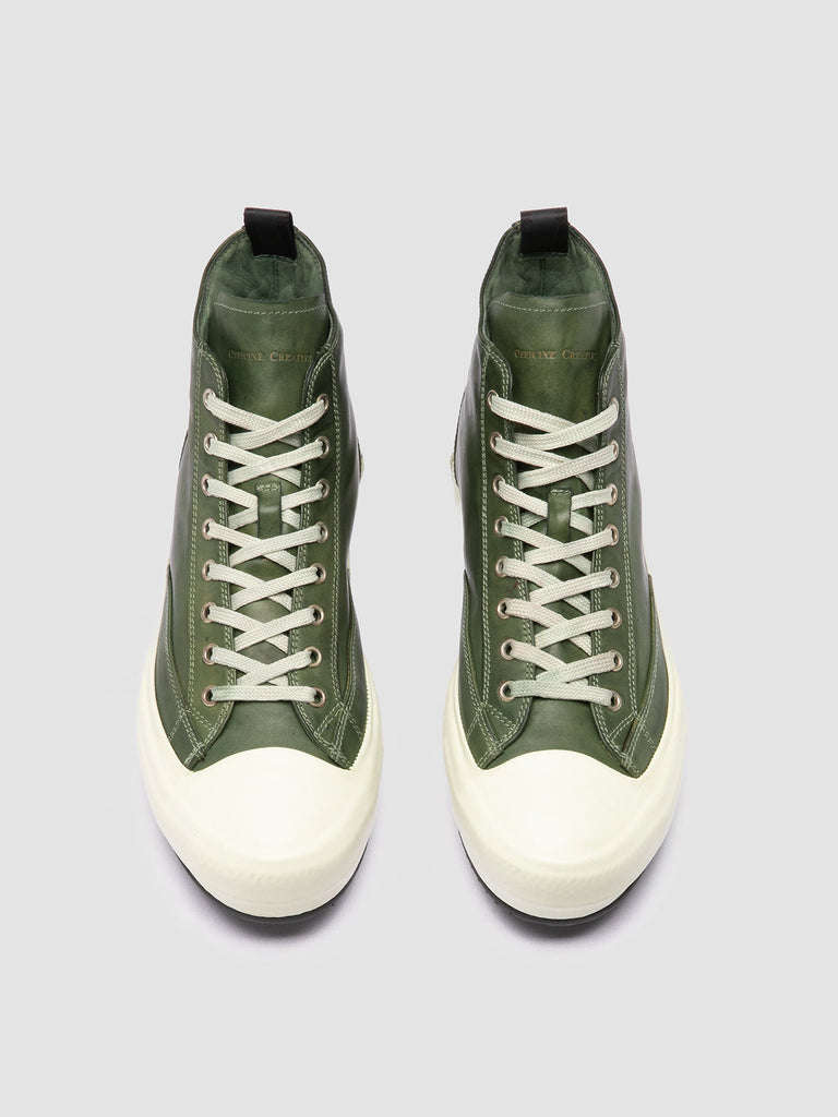 MES DD 002 - Green Leather Sneakers