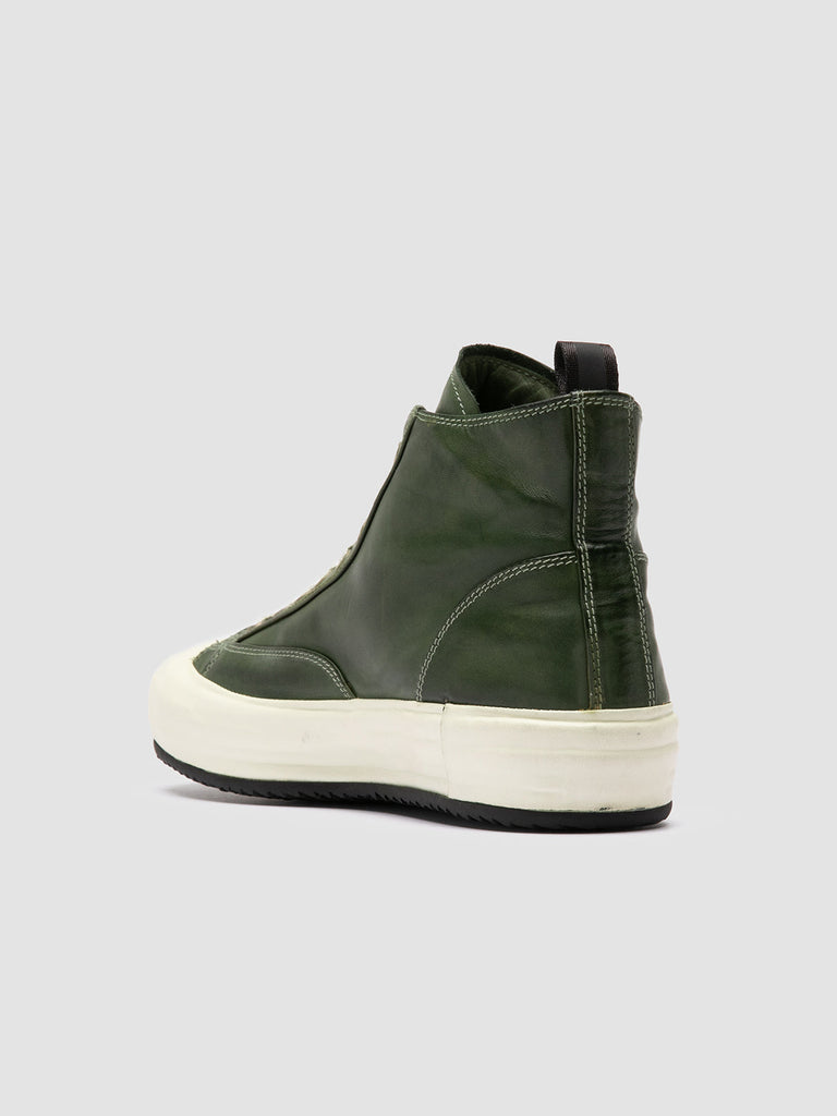MES DD 002 - Green Leather Sneakers