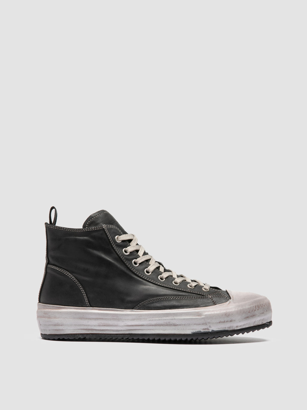 MES DD 002 - Black Leather Sneakers - 0