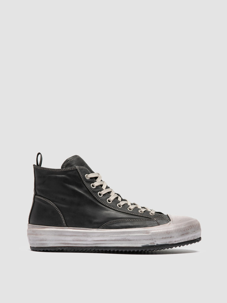 MES DD 002 - Black Leather Sneakers