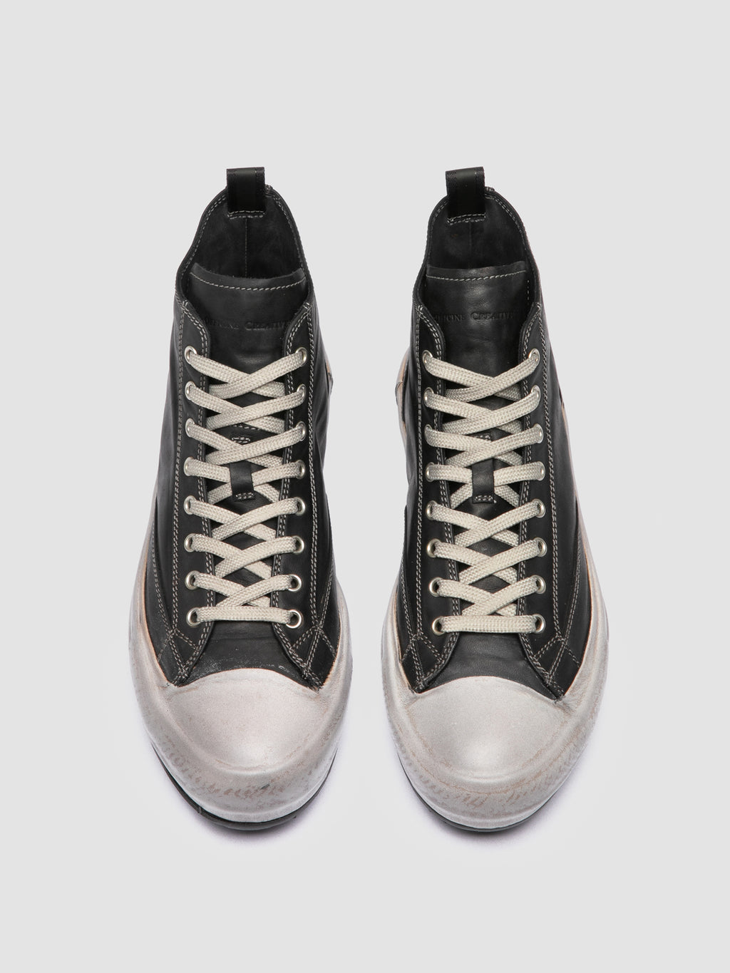 MES DD 002 - Black Leather Sneakers - 1